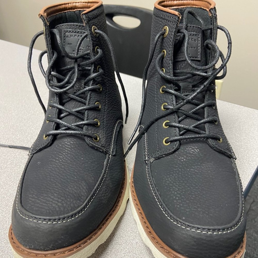 G.H. Bass Mens Black Greenwood WX Walking Chukka Boot
